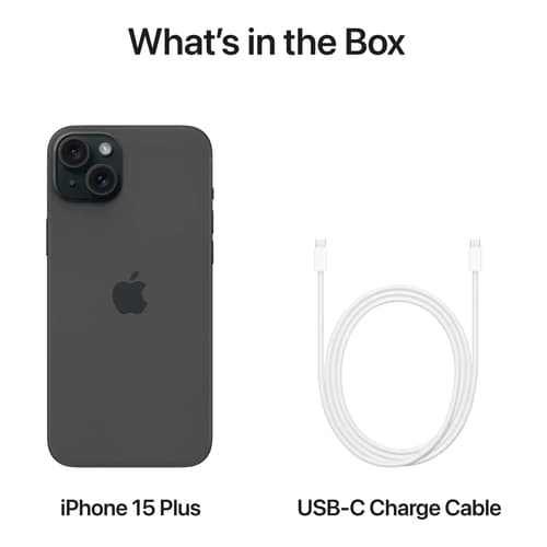 Order Apple iPhone 15 Plus Black 256GB Online at Poorvika!
