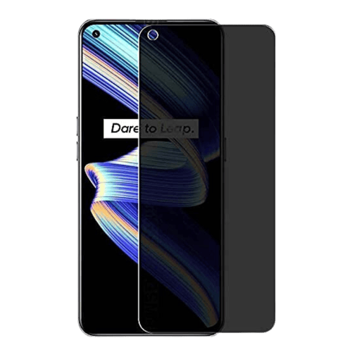 Matte Screen Guard Tempered Glass Black Matte 9D PUBG Matte