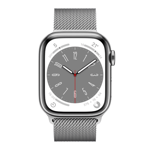 Get Apple Watch Series 8 GPS + Cellular with Loop - Silver