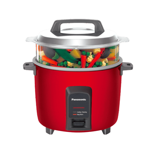 Panasonic Litre Electric Rice Cooker Metallic Burgundy