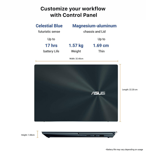 Grab ASUS ZenBook Duo 14 Windows 11 Home Laptop at Poorvika