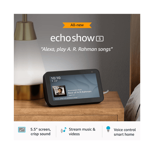 Get  Echo Dot (Black) 3rd generation with Poorvika Online