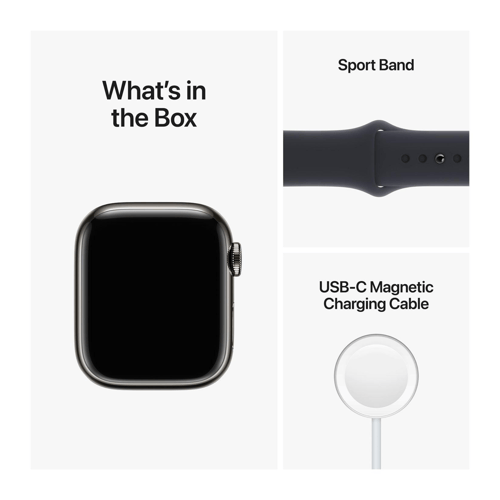 Grab Apple Watch SE GPS + Cellular, Midnight,40 mm at online