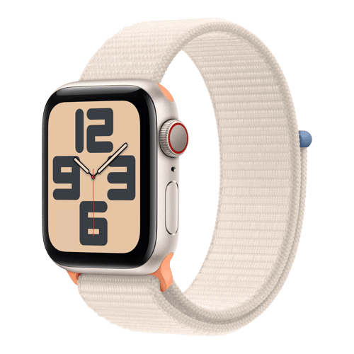 Apple Watch SE GPS + Cellular Aluminium Case Starlight,40 mm