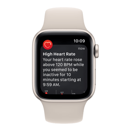 Low Heart Apple Watch High Heart Rate Notification Apple Watch