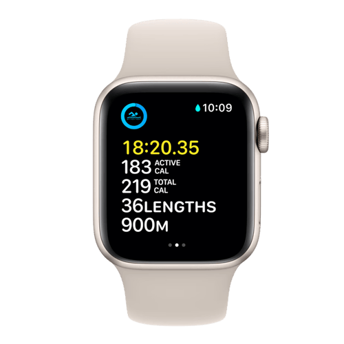 Buy Apple Watch SE GPS + Cellular Starlight,40 mm at Poorvika