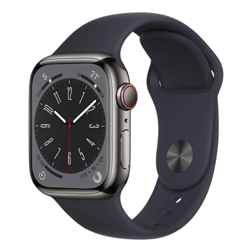 Grab Apple Watch Series 8 GPS + Cellular with Sport band