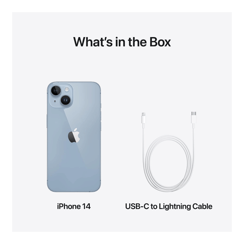Get Apple iPhone 14 (Blue,256GB) online with exciting offers