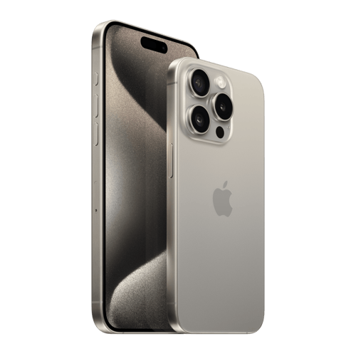  Apple iPhone 15 Pro Max, 256GB, Natural Titanium - Unlocked  (Renewed) : Cell Phones & Accessories