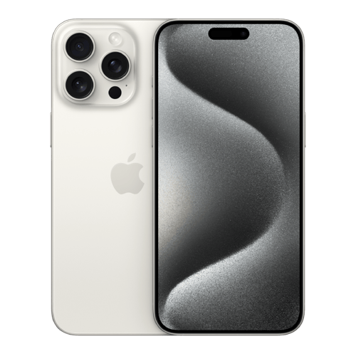 Make it yours – Shop the iPhone 15 Pro Max White Today!