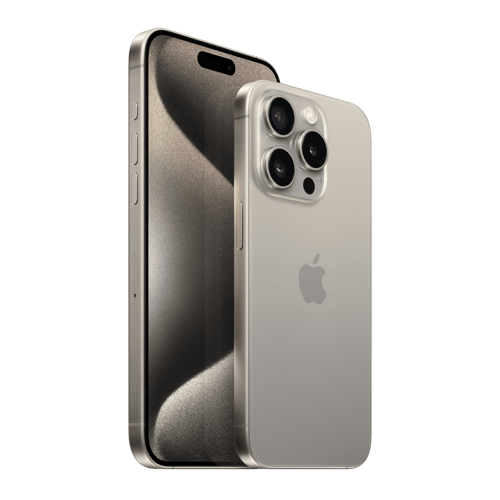 Upgrade to Perfection - iPhone 15 Pro Natural Titanium, 512GB