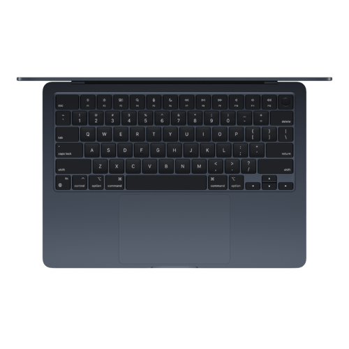 Shop MacBook Air M3 Chip Mac OS Laptop (Midnight,8GB-256GB)