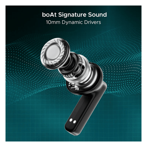 Boat Immortal Airspeed Pro ANC True Wireless Black Sabre