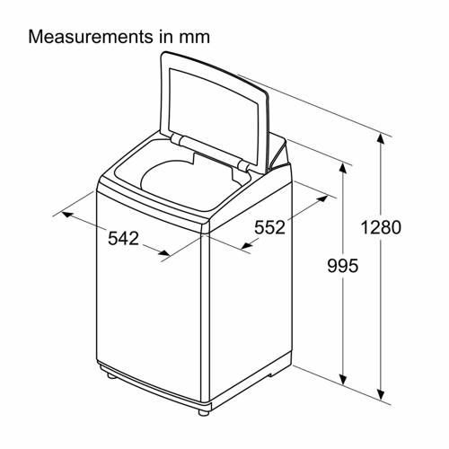 bosch washing machine 6.5 kg top load price