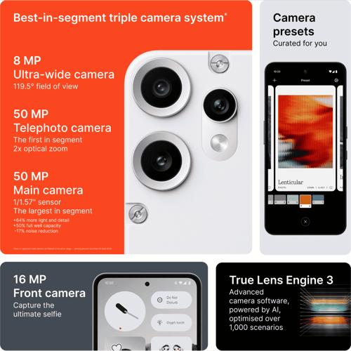 Grab the all-new CMFPhone 2 Pro 5G (White, 8GB-256GB) Now!