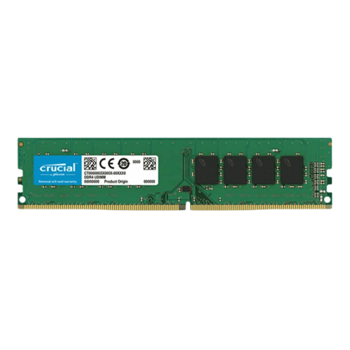 Shop Crucial Basics 2666Mhz Single RAM Memory (8GB,Green)