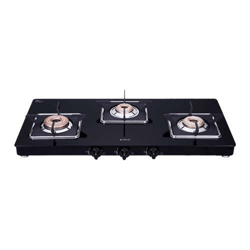 Elica 3 Burner Gas Stove 773 CT VETRO Best Price Poorvika