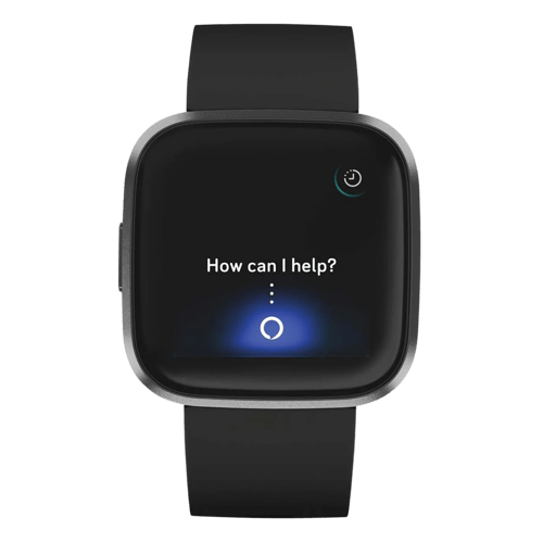 Buy Fitbit Versa Smartwatch (BlackCarbon) Online |Poorvika