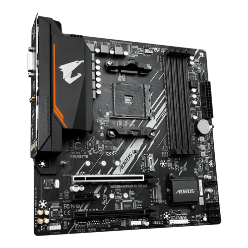 Buy Gigabyte AMD B550M AORUS AM4 Gaming Motherboard (black)