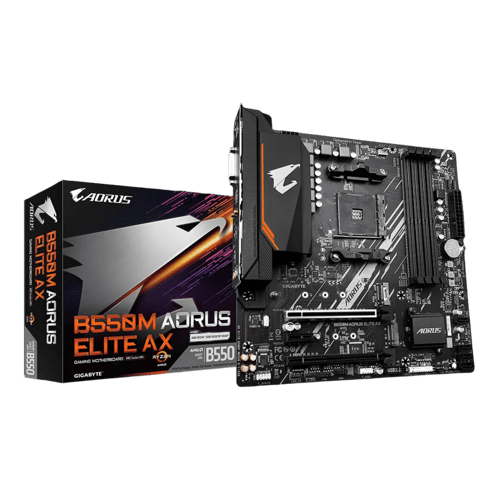 Buy Gigabyte AMD B550M AORUS AM4 Gaming Motherboard (black)