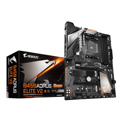 Get Gigabyte B450M DS3H V2 Gaming Gaming Motherboard (Black)