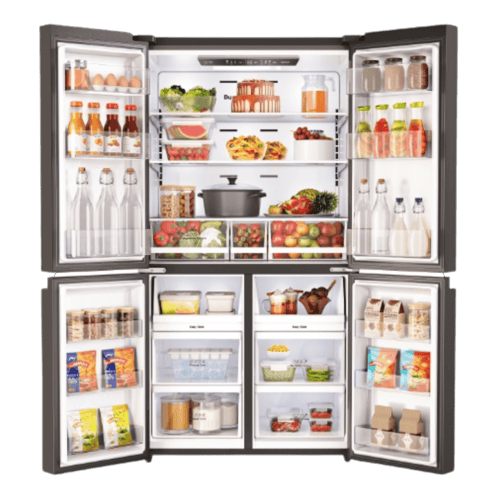 Buy Godrej 670L Four Door Refrigerator Graphite Black now