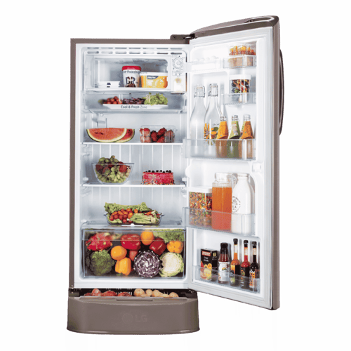 LG 224 L 1 Door 3 Star Fridge GL-D241AFSD.DFSZEBN|Fawn Steel