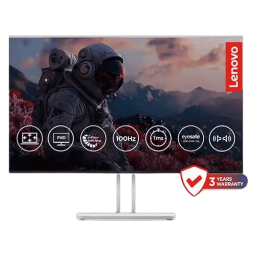 Shop Lenovo FHD IPS Monitor, L27i 4A ( White, 27 inch )