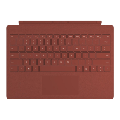 mahimama Surface Pro キーボード レッド ♪ Buy Microsoft Cover For Surface Pro 4 Poppy Red at Poorvika