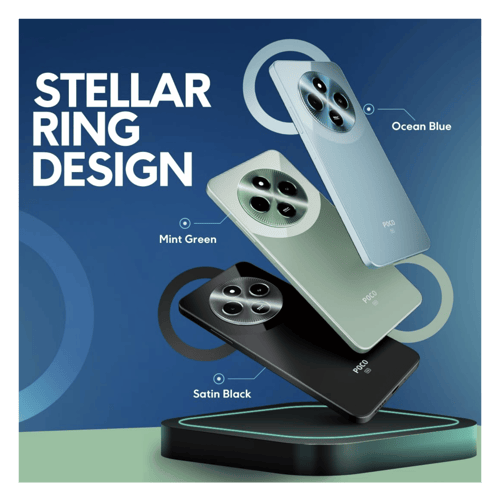 Order Poco M7 5G (6GB/128GB, Satin Black) Online in India!