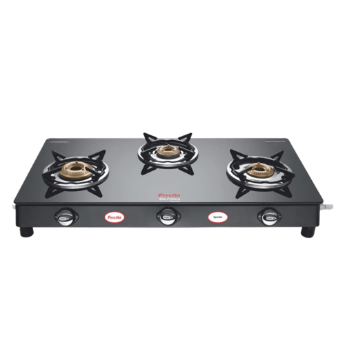 blue flame gas stove 3 burner