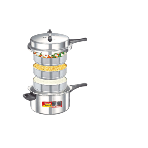 Prestige Aluminium 12L Pressure Cooker Popular Plus Svachh