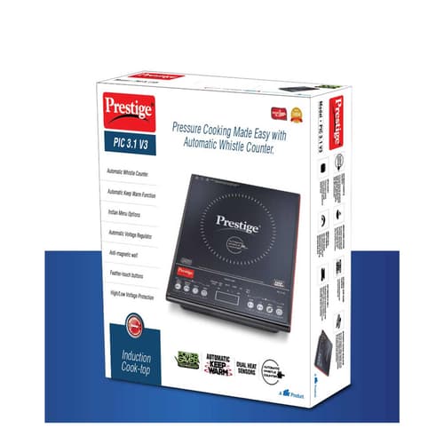 Shop Prestige PIC V3 2000W Induction Cooktop at Poorvika