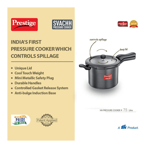 Shop Prestige Svachh Pressure Cooker Litre Best Deal!