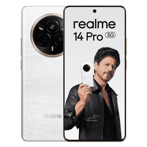 Grab Realme 14 Pro 5G Pearl White (8GB-128GB) at Best Deals!