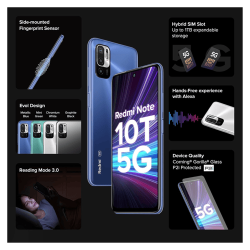 スマートフォン本体 Redmi Note 10T Nighttime Blue 4GB/64GB Redmi Note 10T｜価格比較・SIMフリー・最新情報 - 価格.com