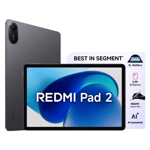 Buy Redmi Pad 2 ( Graphite Grey, 6GB-128GB ) Online