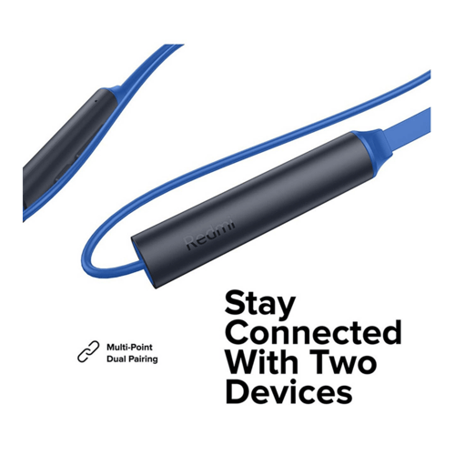 Shop Redmi SonicBass Bluetooth Headset (Blue) at Poorvika