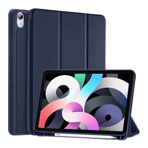 Robocare Leather Cover For iPad 4th 5th Gen(Blue)