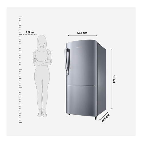 Grab Samsung 183 L Direct Cool Single Door 2 Star Fridge!