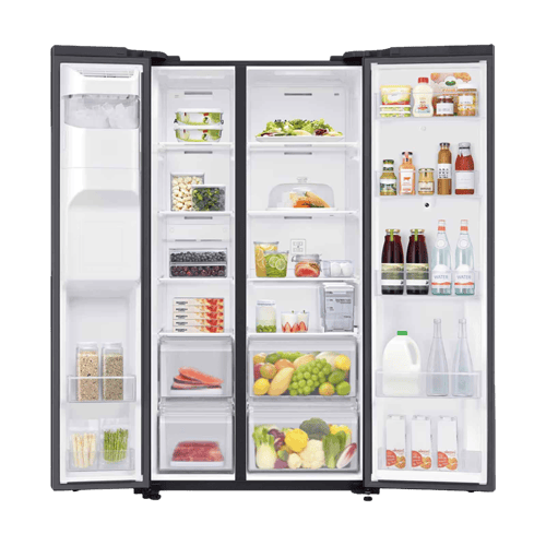 mini fridge under countertop