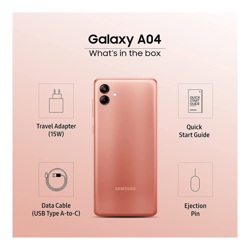 samsung galaxy a04 copper