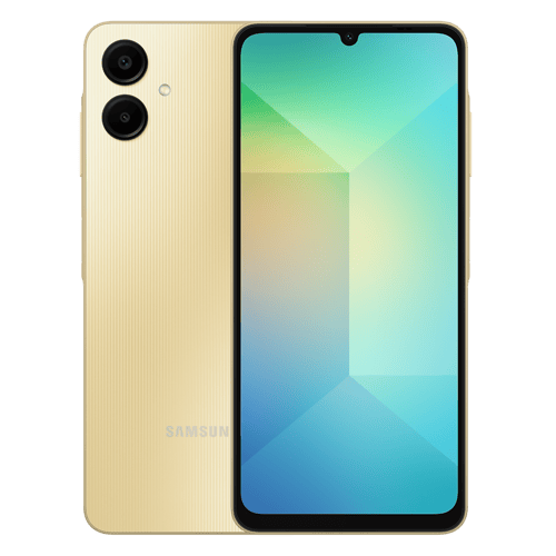 Get the Samsung Galaxy A06 (Gold, 4GB-64GB) at Best Offers