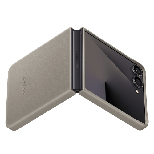 Shop Samsung Kindsuit Case For Galaxy Z Flip7 ( Taupe )