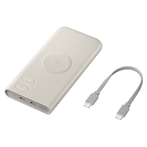 Samsung PD 25W 10000 mAh Wireless Power Bank Beige