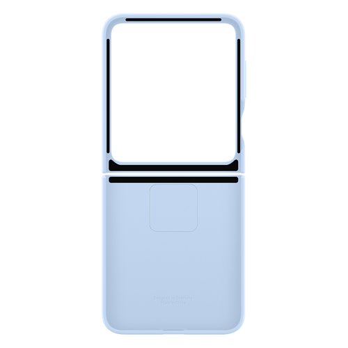 Samsung Silicone Case With Ring Galaxy Z Flip 5G (Blue)