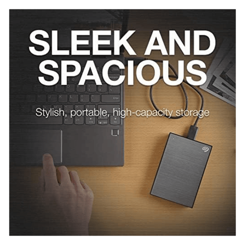 Seagate One Touch With Password External HDD (1TB, Black)