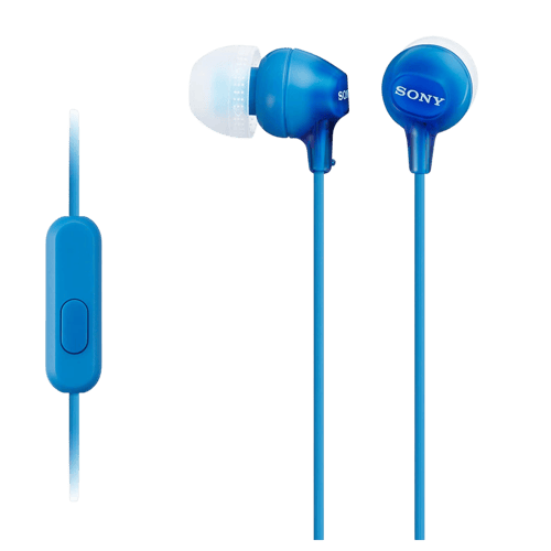 Shop Sony MDR EX15AP Blue Earphone Poorvika at best price