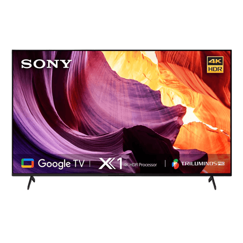 Buy Sony Bravia 4K Smart LED Google TV X80K 55 inch at best prices