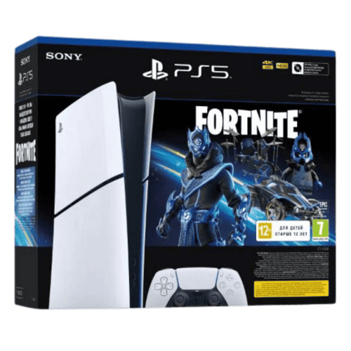 Sony PS5 Slim Digital D Chassi Fortnite Bundle White